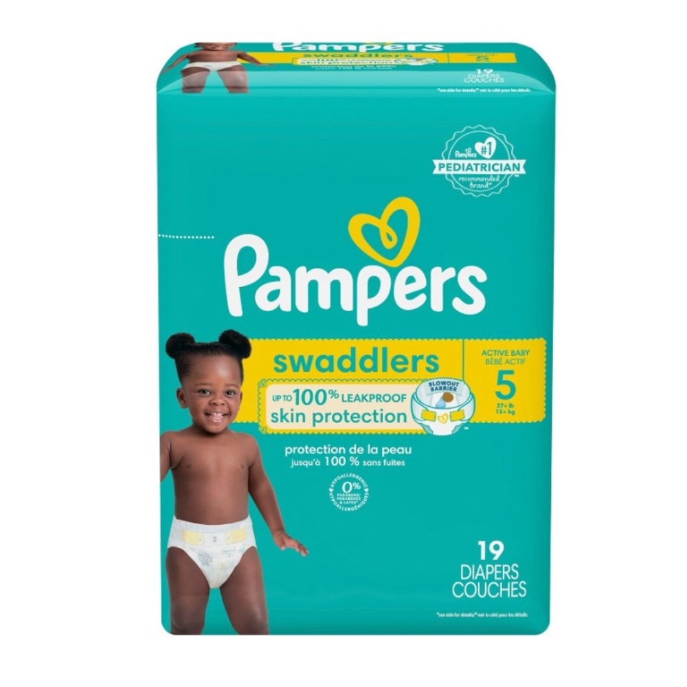 Pampers Swaddlers Size 5 Diapers